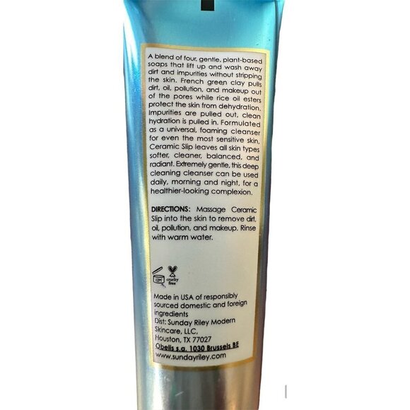 Sunday Riley Ceramic Slip Cleanser 1 fL oz - Picture 2 of 5